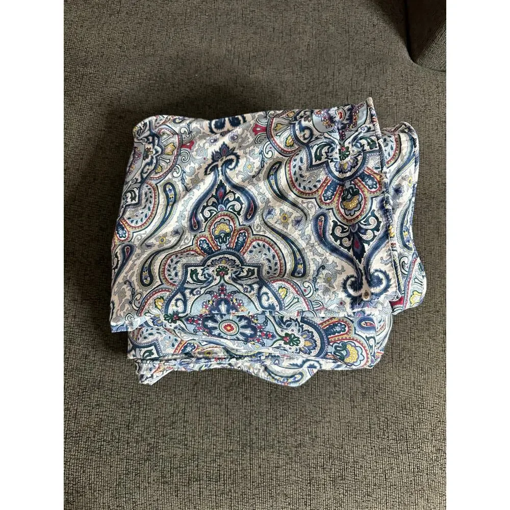 Lauren Ralph Lauren Karina Paisley Duvet Cover Set Blue Multi Queen